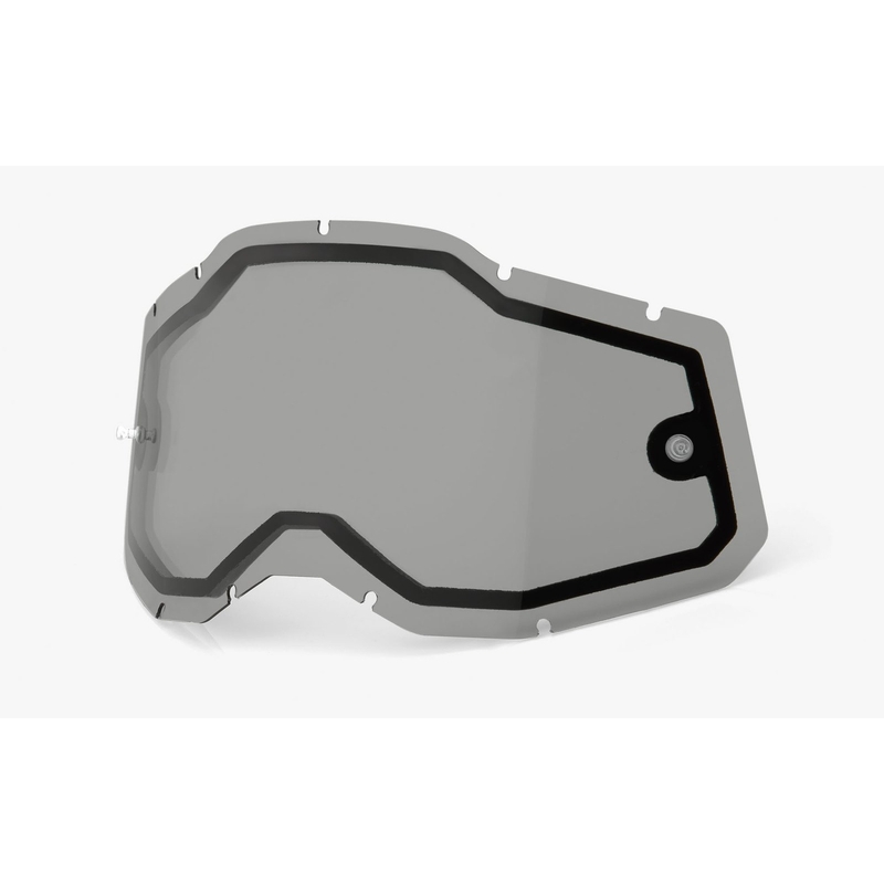 Plexi 100% Racecraft 2/Accuri 2/Strata 2 topelt suitsu (Anti-fog)