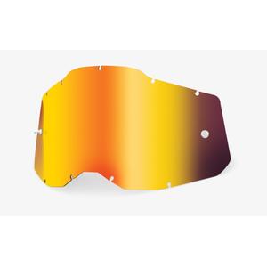 Lapse pleksiklaas 100% Accuri 2/Strata 2 punane peegel (Anti-fog)