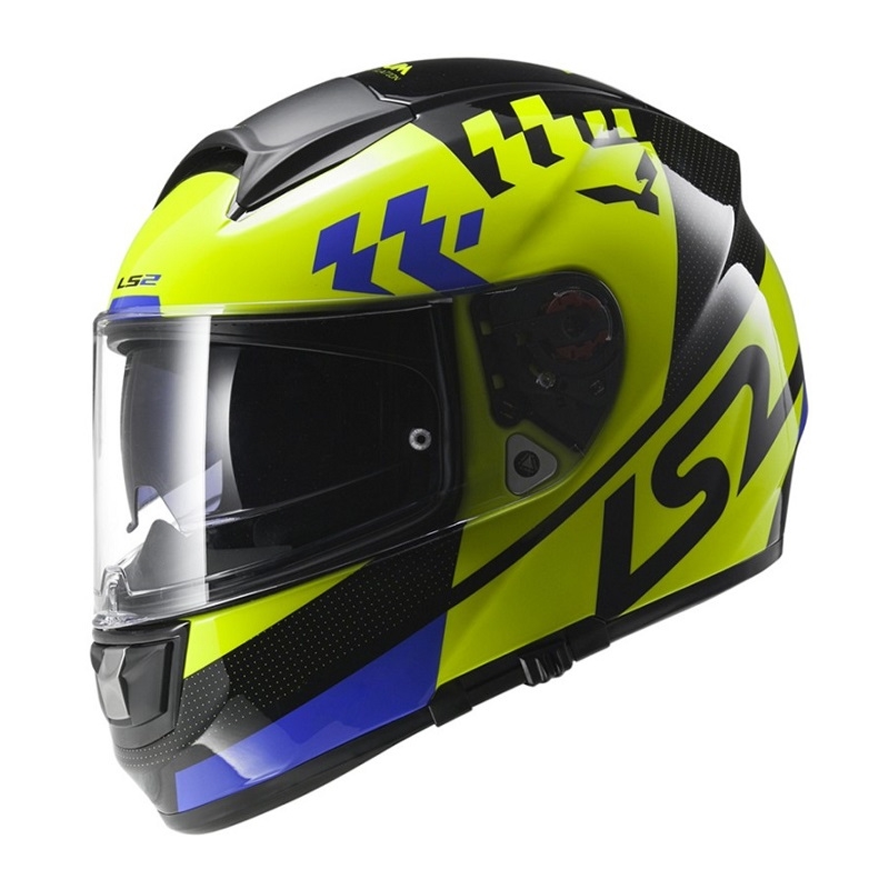 Přilba na motorku LS2 FF397 Vector Podium Hi-Vis