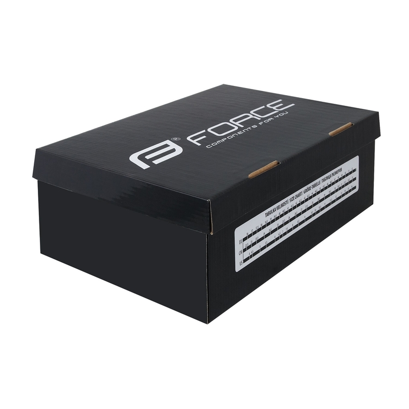 Dámské tretry FORCE MTB Points bílo-černé výprodej