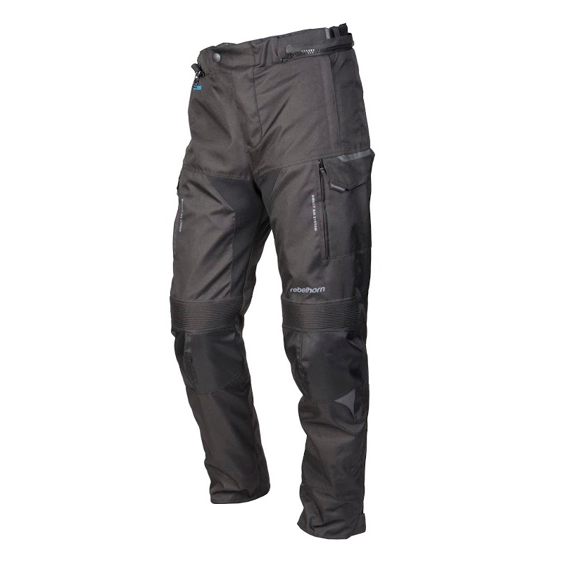 Kalhoty na motorku Rebelhorn Hardy černé výprodej