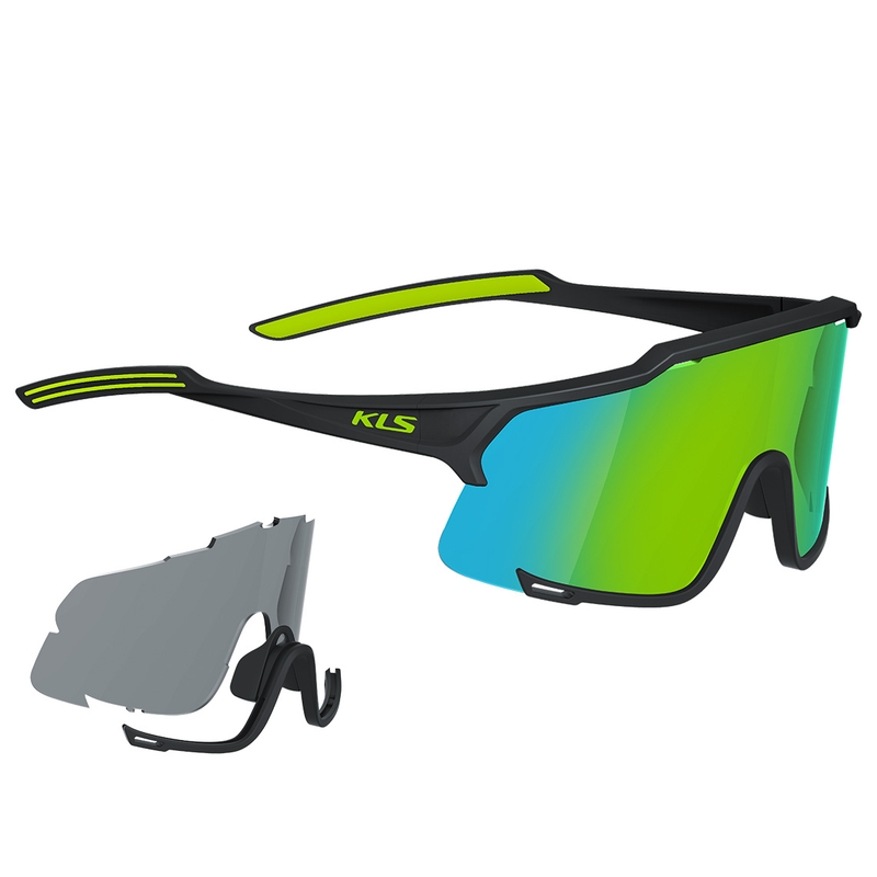 Sluneční brýle KELLYS Dice Photochromic černo-zelené