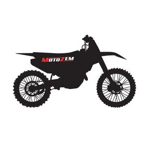 MotoZem Cross Bike kleebis