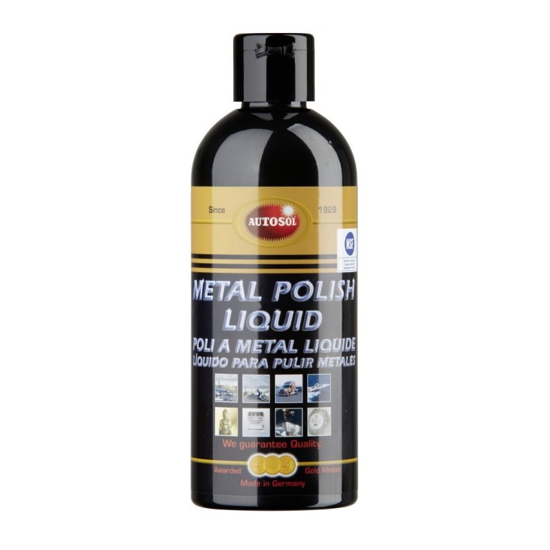 Metallide puhastus- ja poleerimisemulsioon Autosol Metal Polish Liquid 250 ml