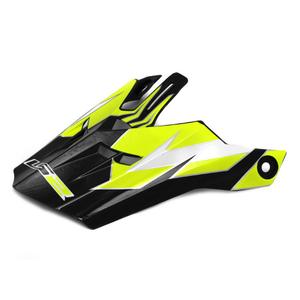 Kiivri visiir LS2 PEAK MX456 tehasele valge-must-kollane