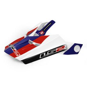 Kiivri visiir LS2 PEAK MX456 Tuareg SLOVAKIA jaoks