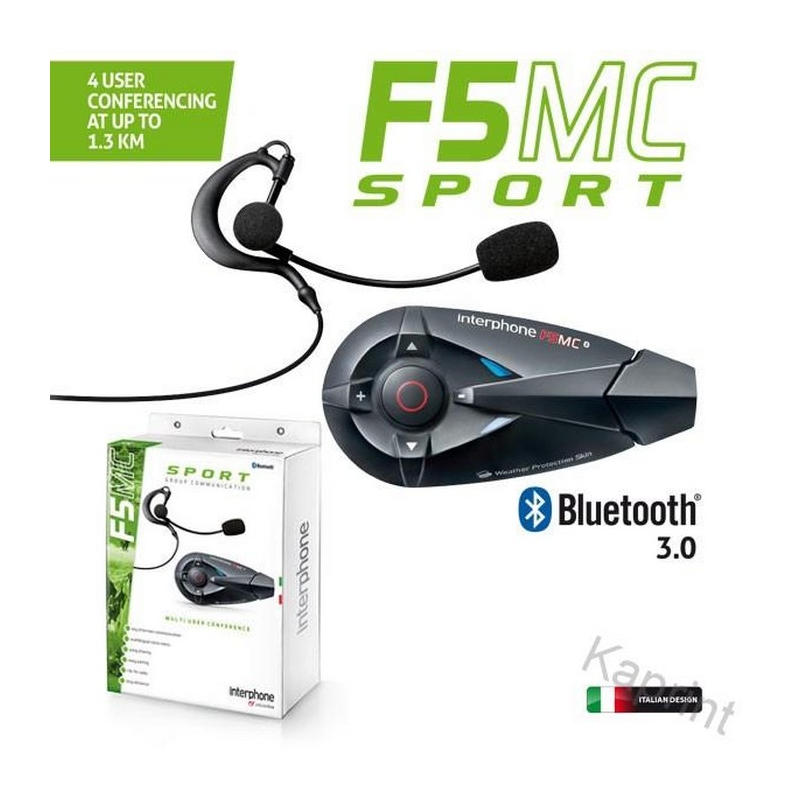 CellularLine Interphone F5 MC Sport