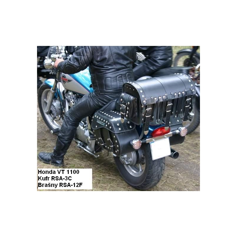 Chopper RSA-12F nahast mootorrattakotid