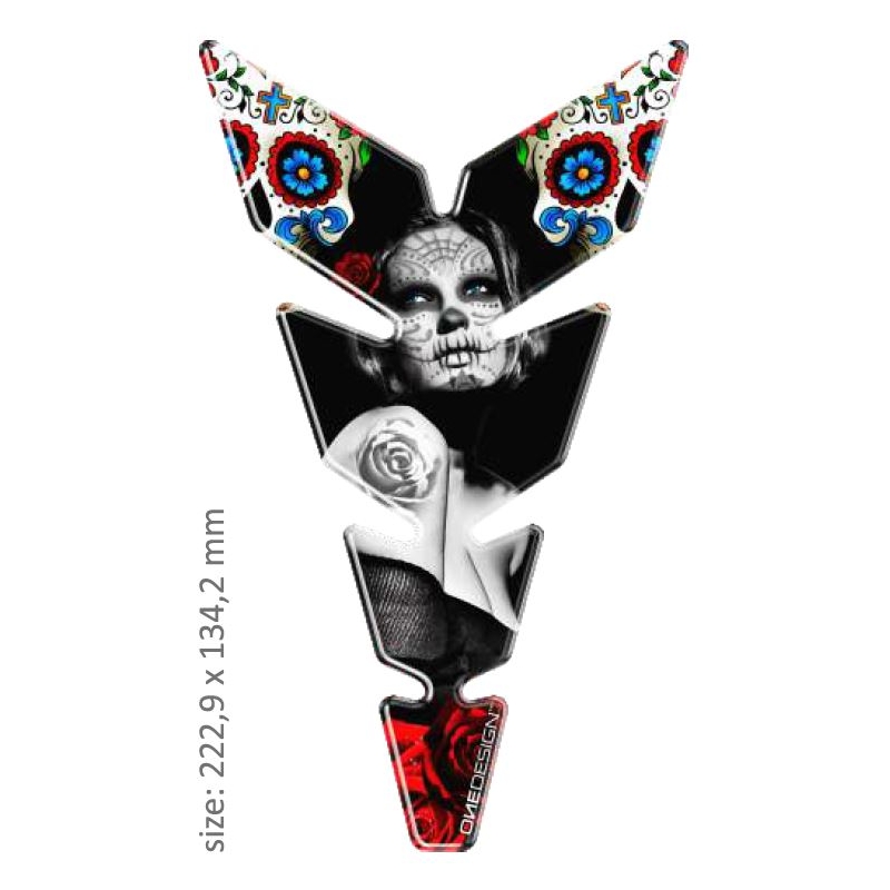 Kütusepaagi kate Prindi - MOON Slim Mexican Tatoo 2