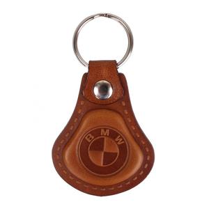 Nahast võtmehoidja BMW pruun