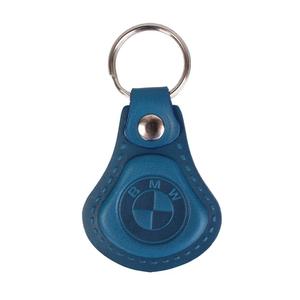 Nahast võtmehoidja BMW sinine