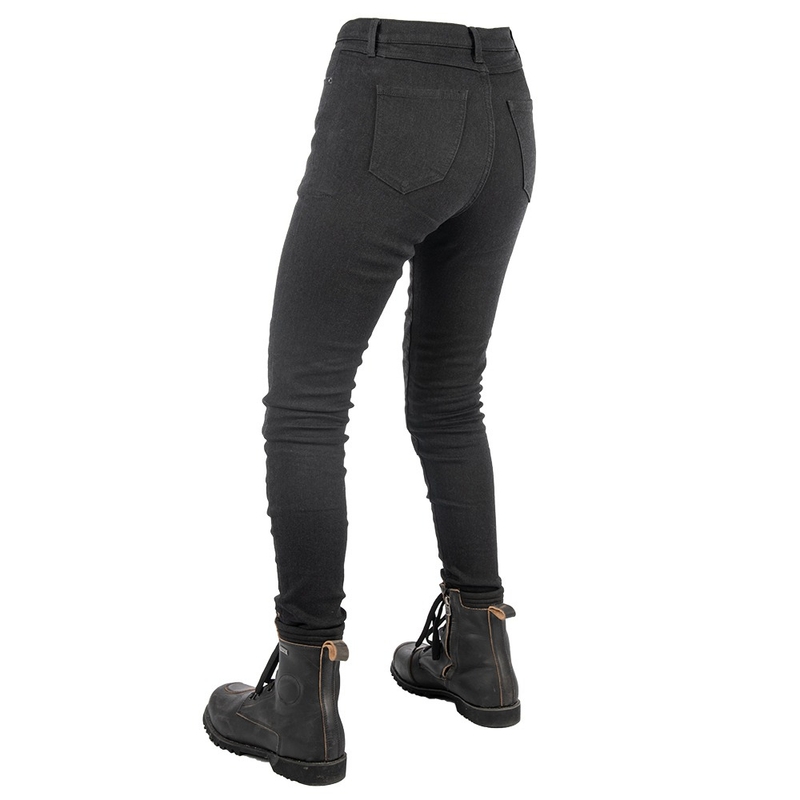 Zkrácené dámské kalhoty Oxford Original Approved Jeggings AA černé výprodej