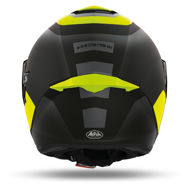 Integreeritud mootorratta kiiver Airoh ST.501 Dock 2022 fluo kollane matt allahindlus