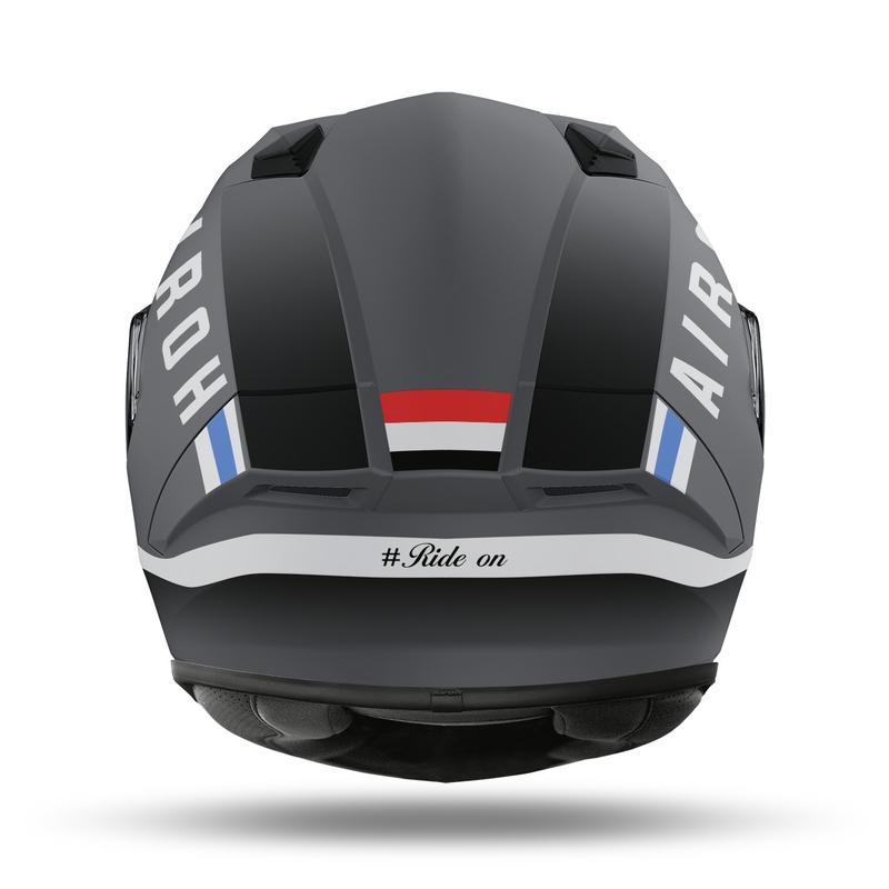 Integrální přilba na motorku Airoh Valor Craft 2022 bílo-šedá matná