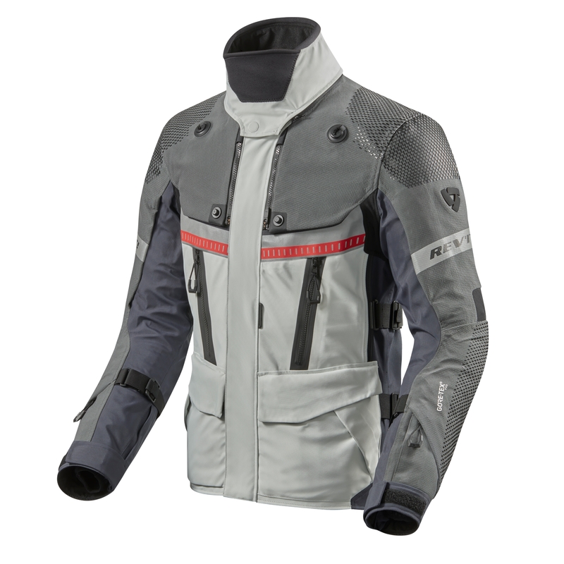 Revit Dominator 3 GTX mootorrattajope hõbedane-sinine
