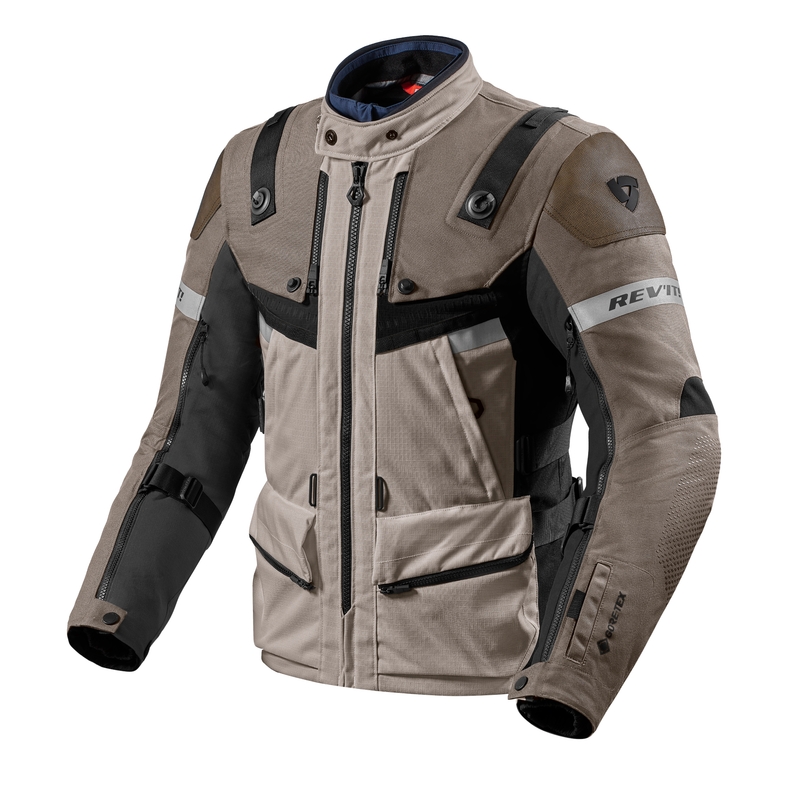 Mootorratta jope Revit Defender 3 GTX pruun-must