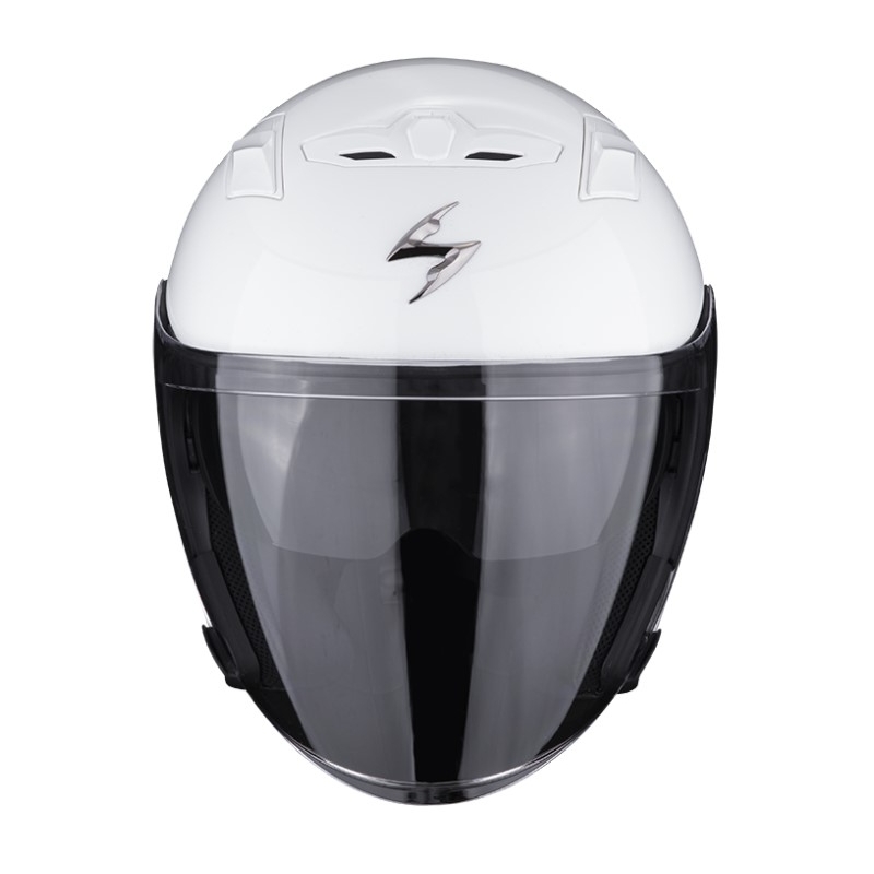 Avatud mootorratta kiiver SCORPION EXO-230 Täisvalge