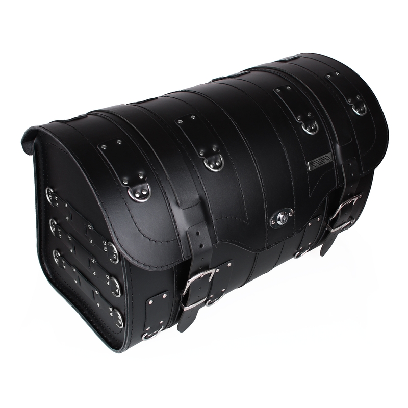 Chopper RSA-15A nahast mootorratta kohver koos lukuga