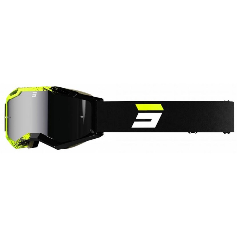 Motokross prillid Shot Iris 2.0 Fusion must-fluo kollane