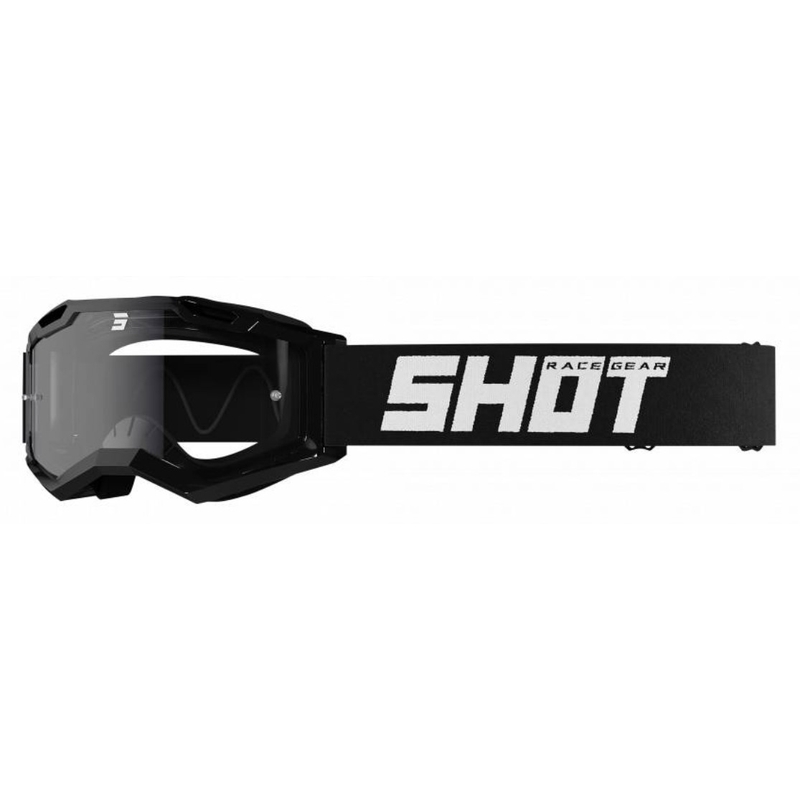 Motokrossiprillid Shot Assault 2.0 Solid black