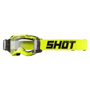 Motokrossiprillid Shot Assault 2.0 Solid Roll-Off fluo kollane