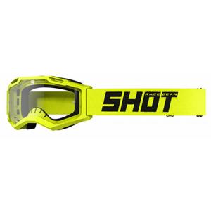Shot Assault 2.0 Solid fluo kollased motokrossprillid