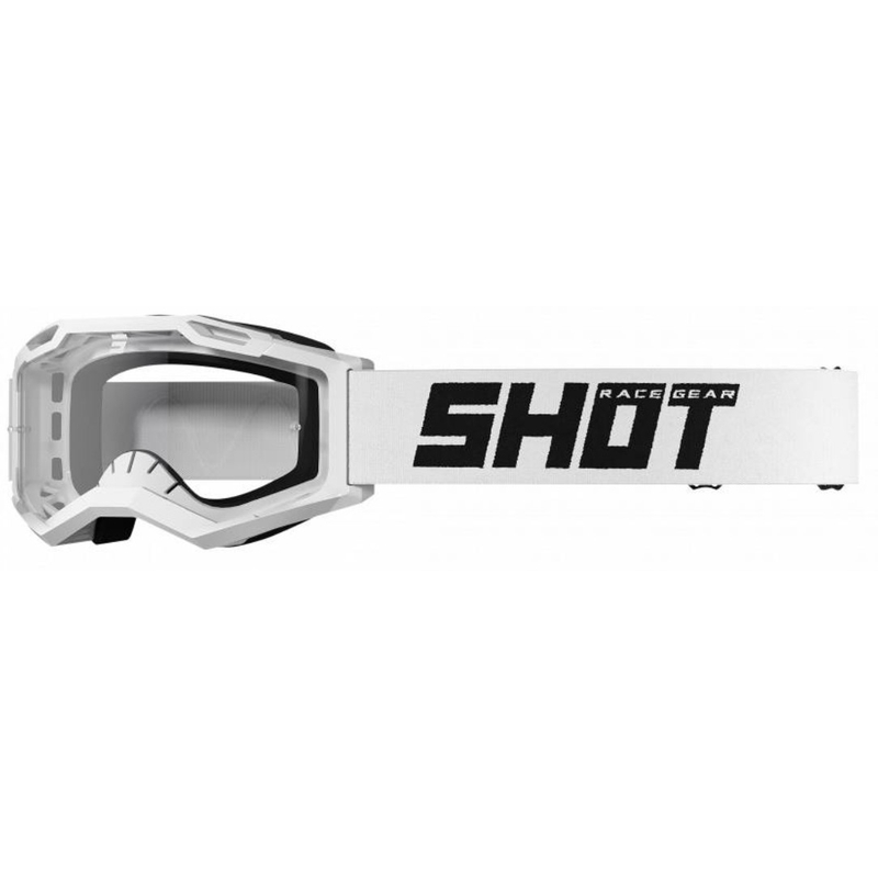 Motokross prillid Shot Assault 2.0 Solid valge