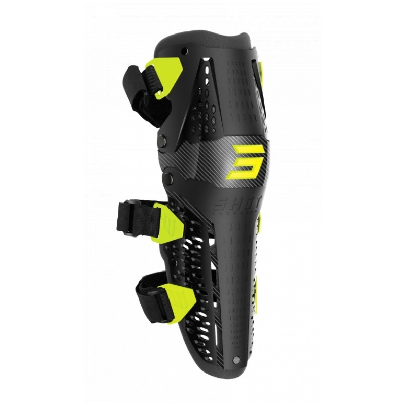 Põlvekaitsmed Shot Airflow must-fluo kollane