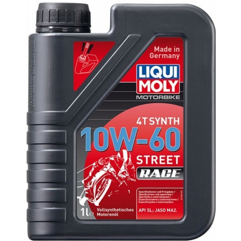 LIQUI MOLY Motorbike 4T Synth 10W60 Race 1 l