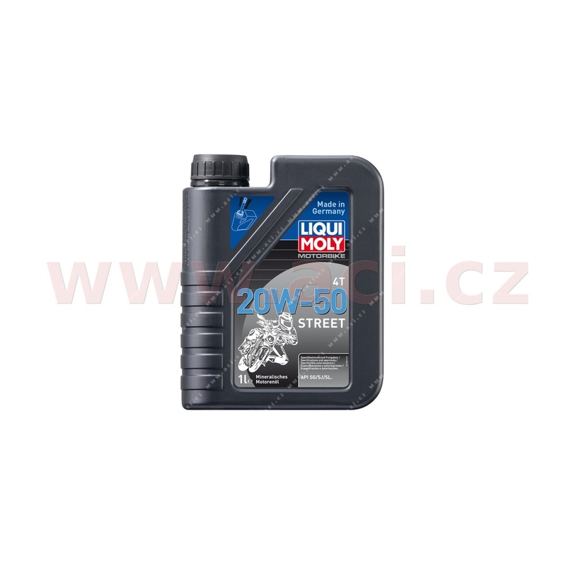 LIQUI MOLY mootorratta 4T 20W50 Street 1 l
