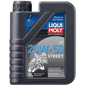 LIQUI MOLY mootorratta 4T 20W50 Street 1 l