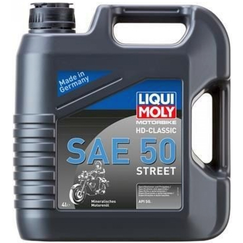 LIQUI MOLY mootorratas HD-Classic SAE 50 Street 4 l