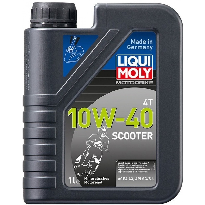 LIQUI MOLY Mootorratas 4T 10W40 Scooter 1 l