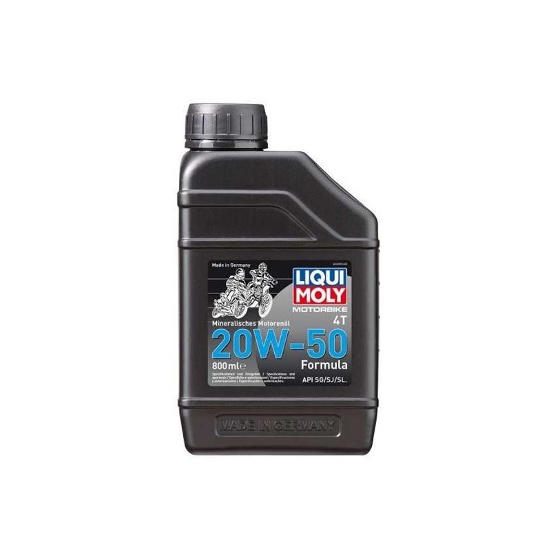 Mootorõli LIQUI MOLY Motorbike 4T 20W50 Formula 800 ml