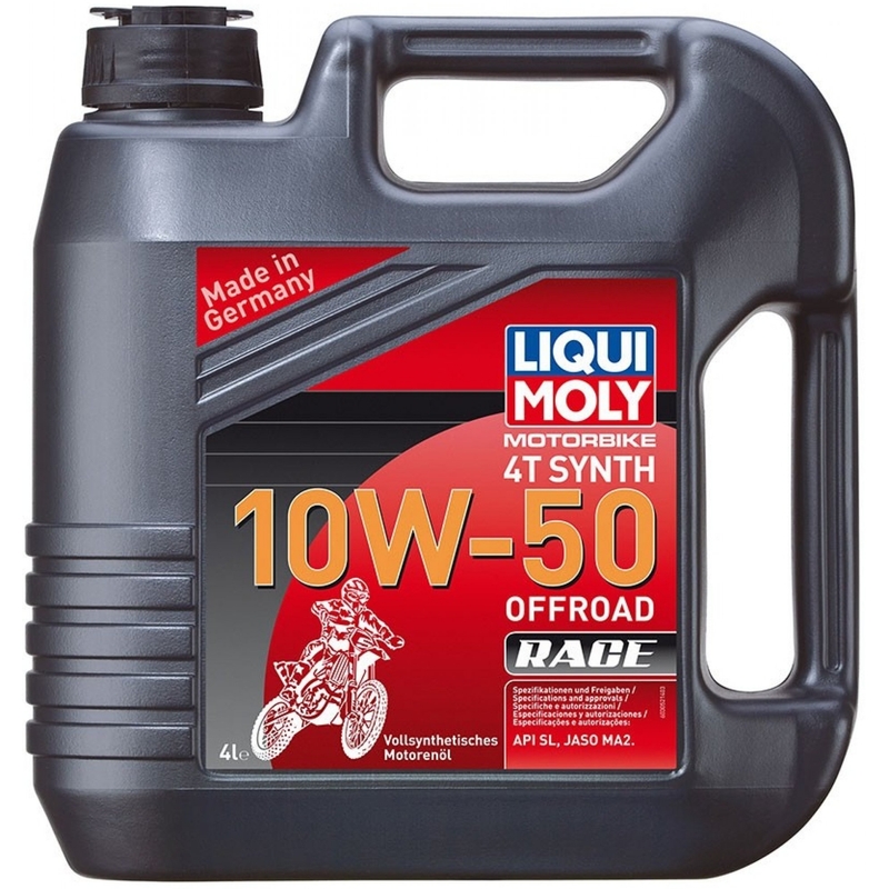 LIQUI MOLY Motorbike 4T Synth 10W50 Offroad Race 4 l