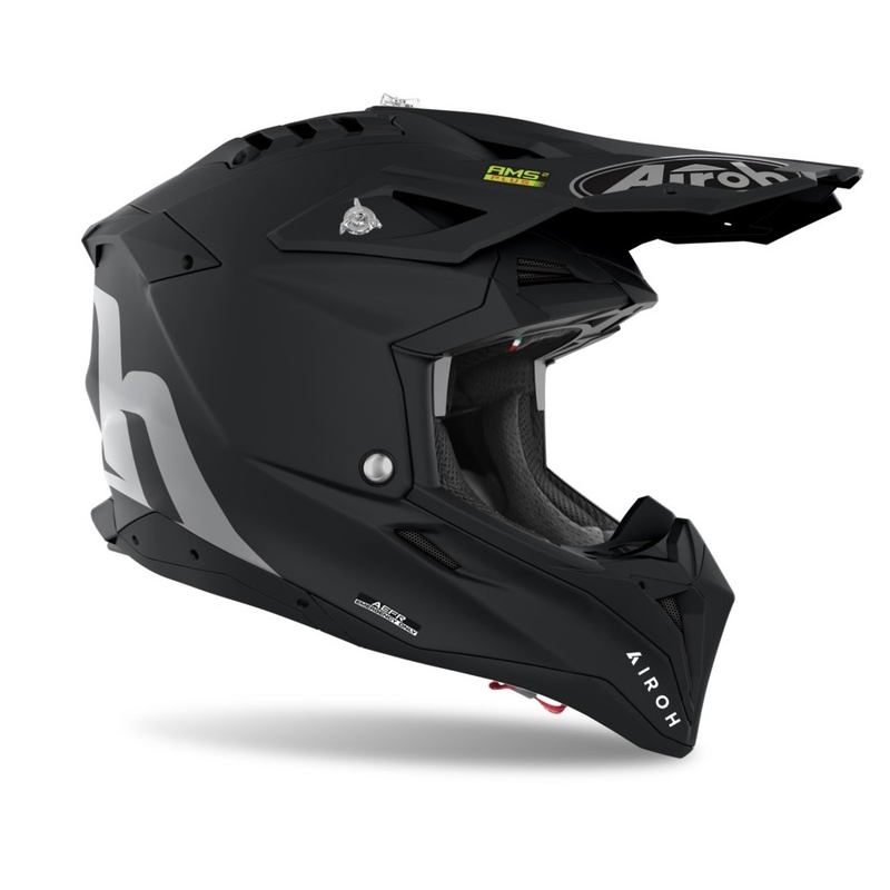 Motokross kiiver Airoh Aviator 3.0 Värv must matt