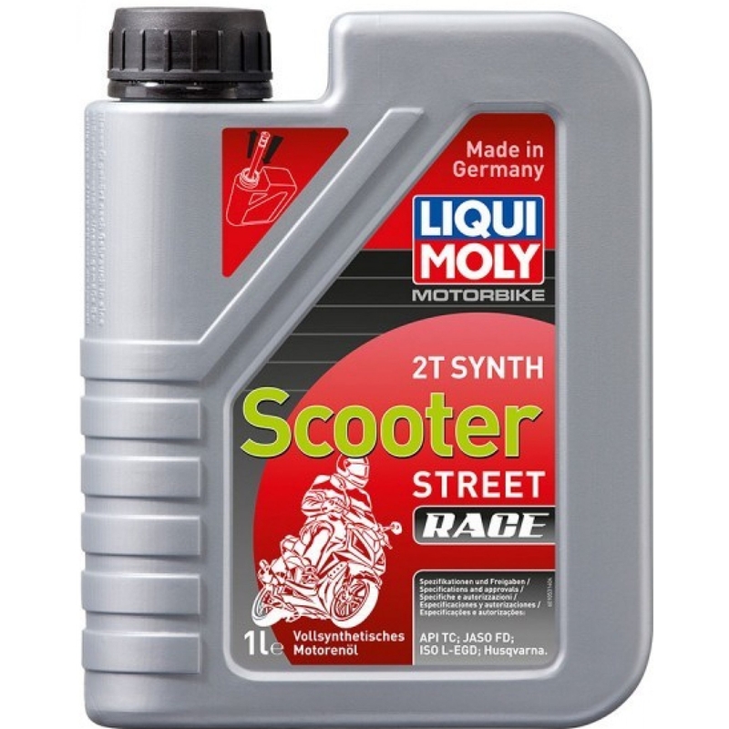 LIQUI MOLY mootorratas 2T Synth Scooter Race 1 l