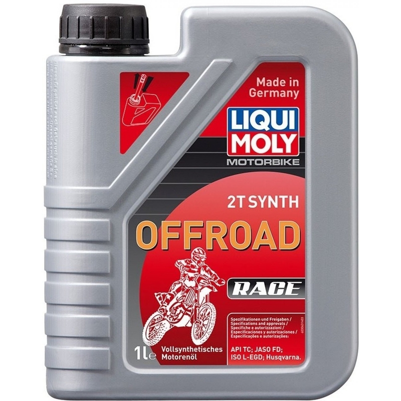 LIQUI MOLY mootorratas 2T Synth Offroad Race 1 l