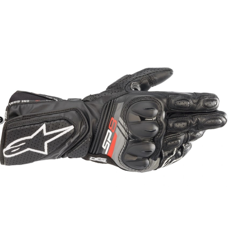 Alpinestars SP-8 mootorratta kindad mustad