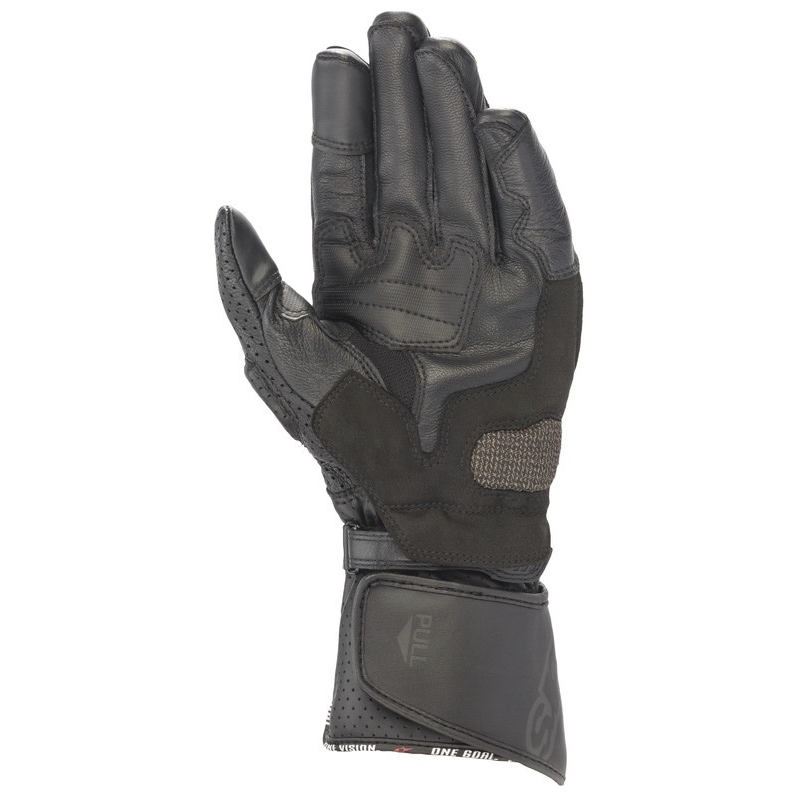 Alpinestars SP-8 mustad mootorratta kindad