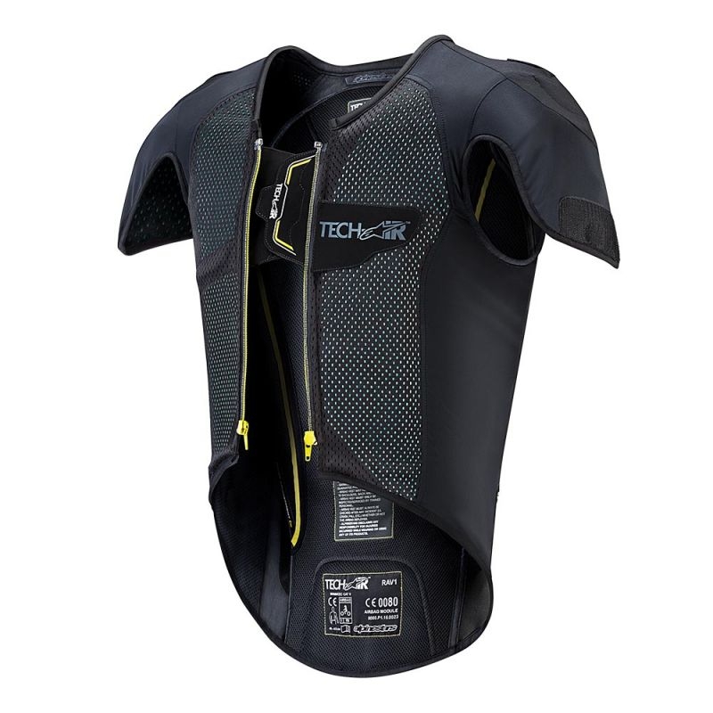 Alpinestars Tech-Air® Race Vest turvapadja vooder must ja kollane allahindlus