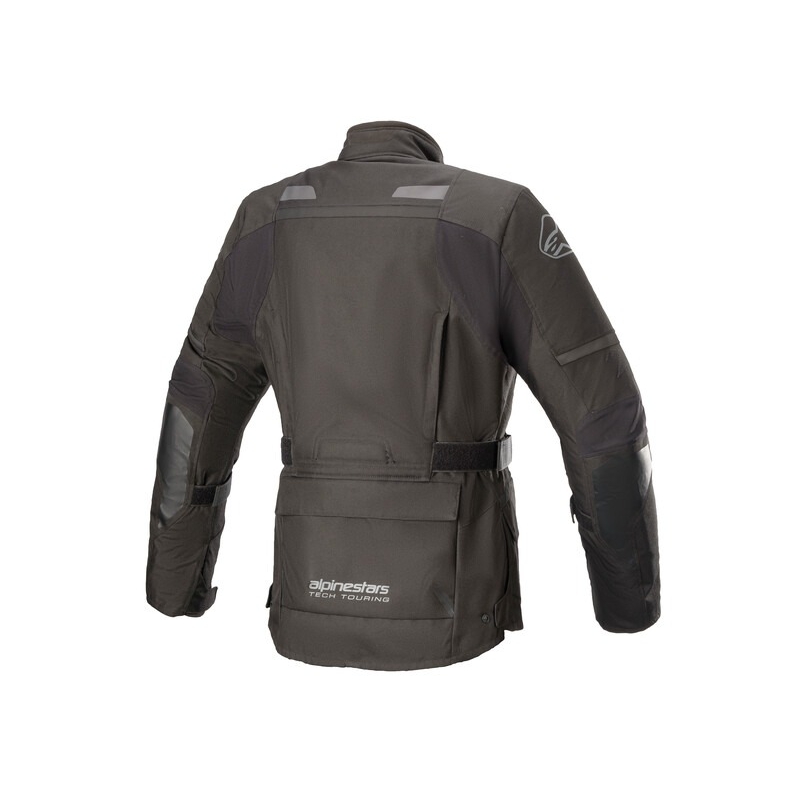 Alpinestars Stella Andes Drystar naiste mootorratta jope must ja hall
