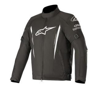 Alpinestars Gunner veekindel must-valge mootorratta jope