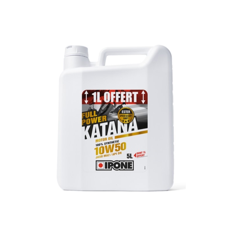 Mootoriõli Ipone Full Power Katana 10W50 5 l