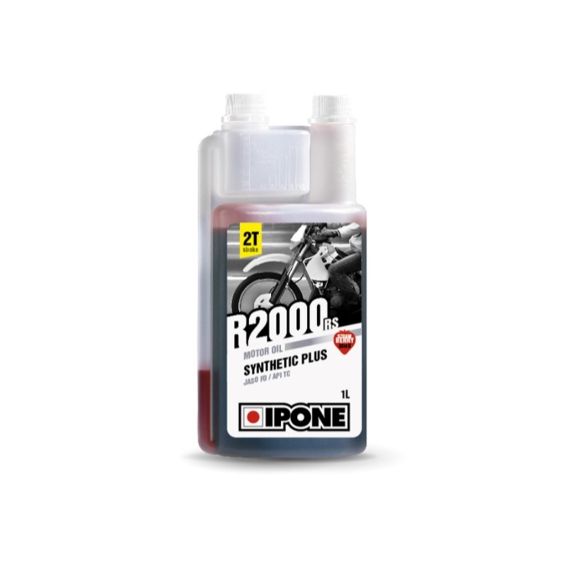 Bensiiniõli Ipone R200RR (R200RS) 2T sünteetiline pluss 1 l maasikaõli