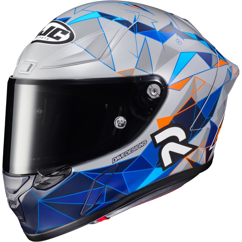 Integrální přilba na motorku HJC RPHA 1 Pol Espargaro Replica MC2SF oranžovo-modro-šedá