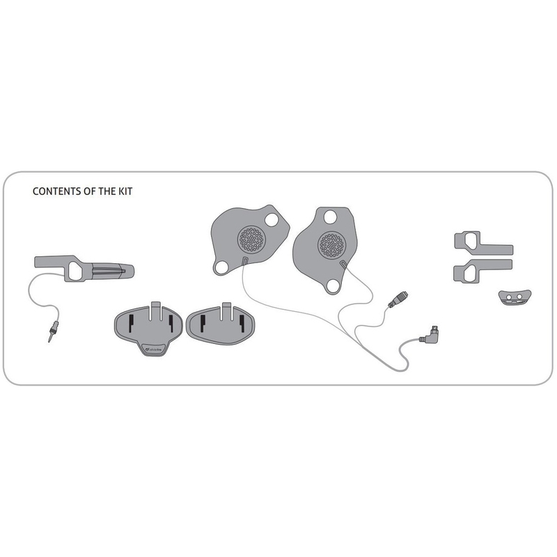 Audio kit Interphone pro helmy SHOEI