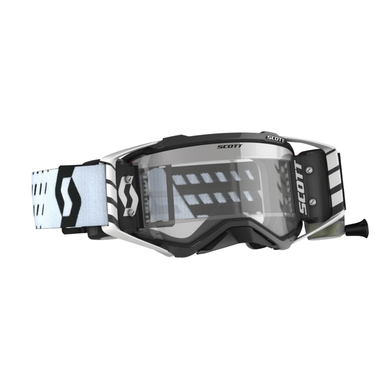 Motokrossiprillid SCOTT Prospect WFS 22 must-valge