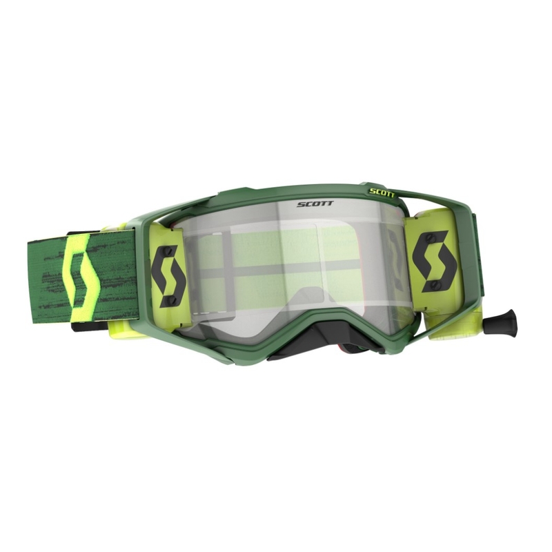 Motokrossiprillid SCOTT Prospect WFS 22 roheline-kollane