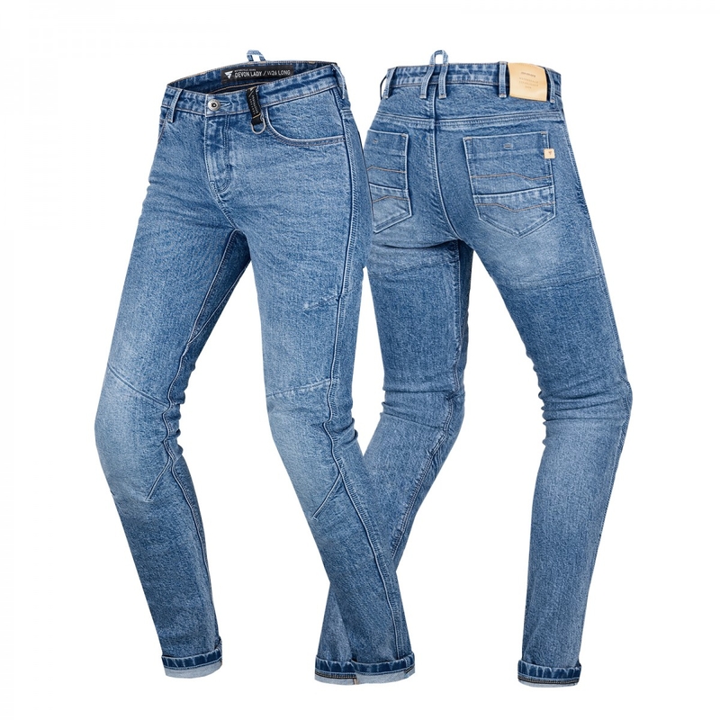 Naiste Shima Devon Blue mootorratta teksad